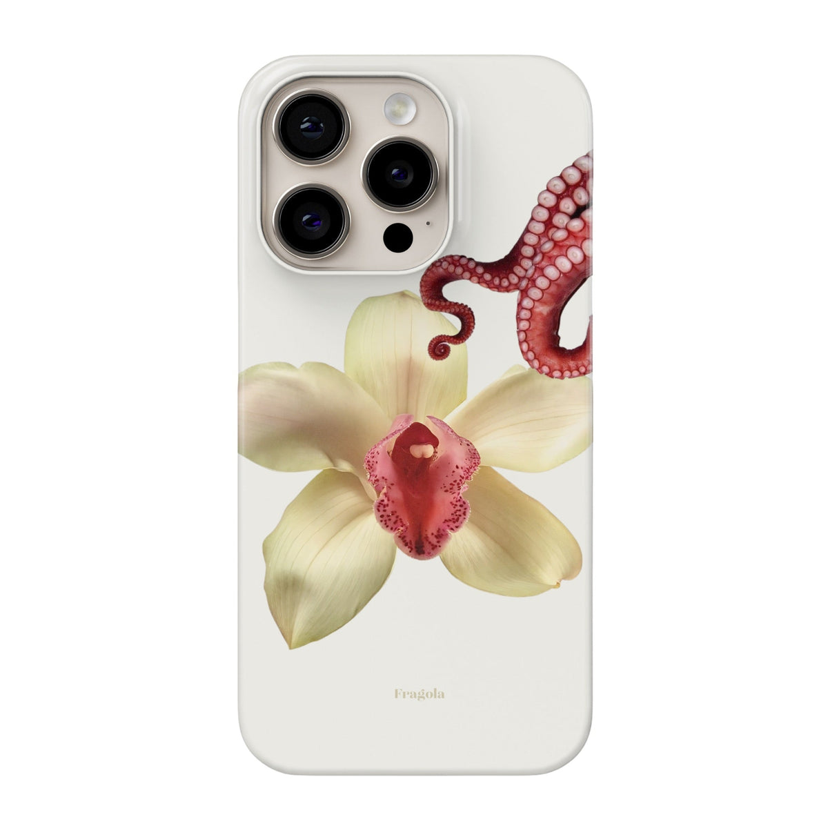 Orchid Vanilla Premium Tough Shining Phone Case (Double Layer) Available For All iPhone Models