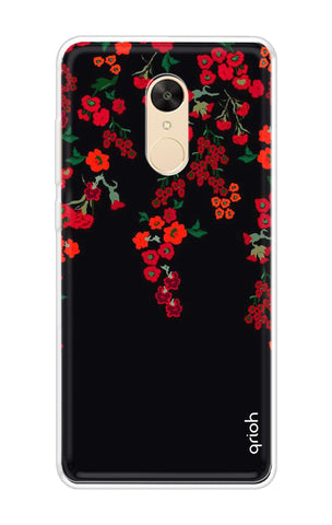 Floral Deco Soft Cover For Redmi Note 5