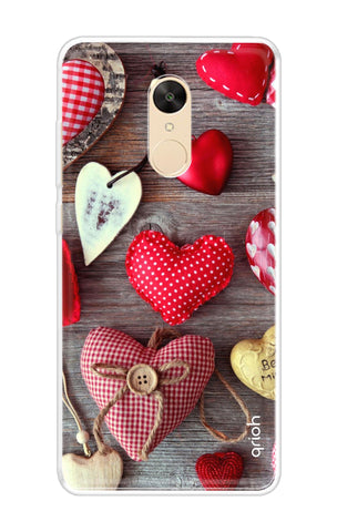 Valentine Hearts Soft Cover for Redmi Note 5