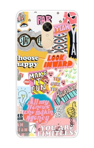 Make It Fun Soft Cover For Redmi Note 5