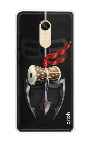 Mahadev Trident Soft Cover For Redmi Note 5