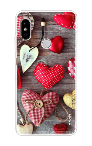 Valentine Hearts Soft Cover for Redmi Note 5 Pro