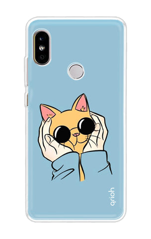 Attitude Cat Soft Cover for Redmi Note 5 Pro