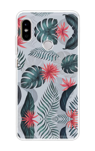Retro Floral Leaf Soft Cover for Redmi Note 5 Pro