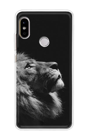 Lion Looking to Sky Soft Cover for Redmi Note 5 Pro
