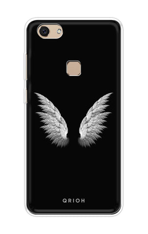 White Angel Wings Soft Cover for Vivo V7