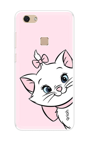 Cute Kitty Soft Cover For Vivo V7