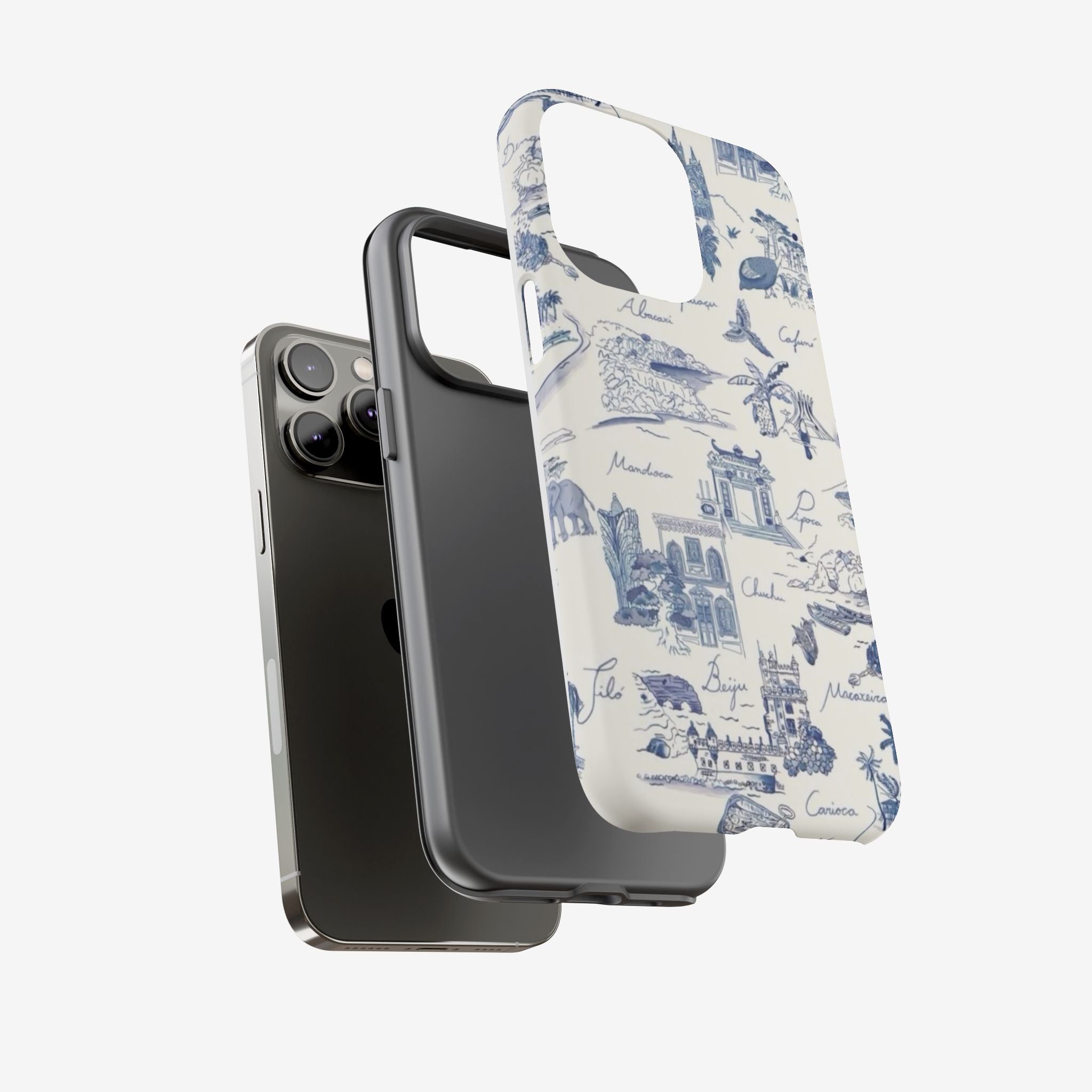 Crimson Bloom Tough Case  Available For All iPhone Models
