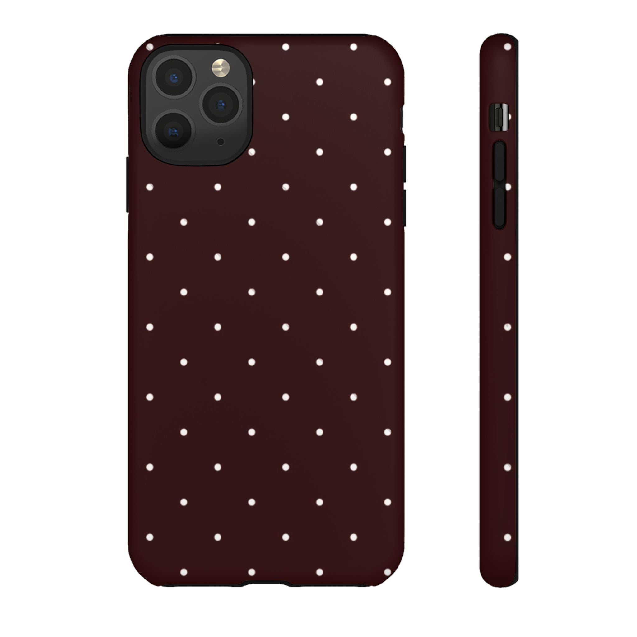 Berry Dots Premium Tough Shining Phone Case (Double Layer) Available For All iPhone Models