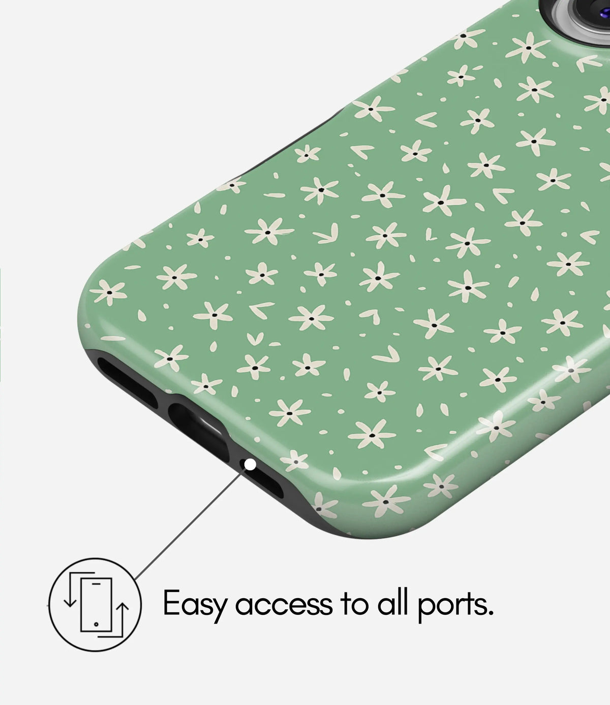 Mint Meadow Premium Tough Shining Phone Case (Double Layer) Available For All iPhone Models