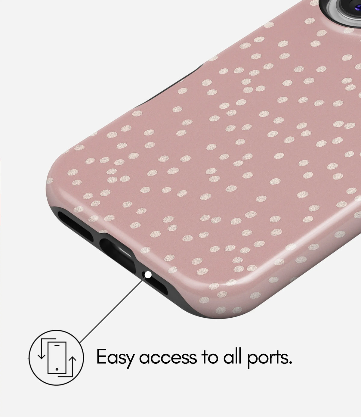 Blush Pop Premium Tough Shining Phone Case (Double Layer) Available For All iPhone Models