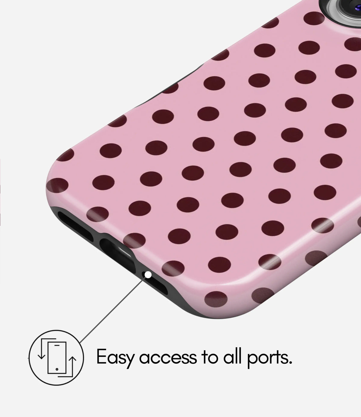 Berry Brunch Plaid Premium Tough Shining Phone Case (Double Layer) Available For All iPhone Models