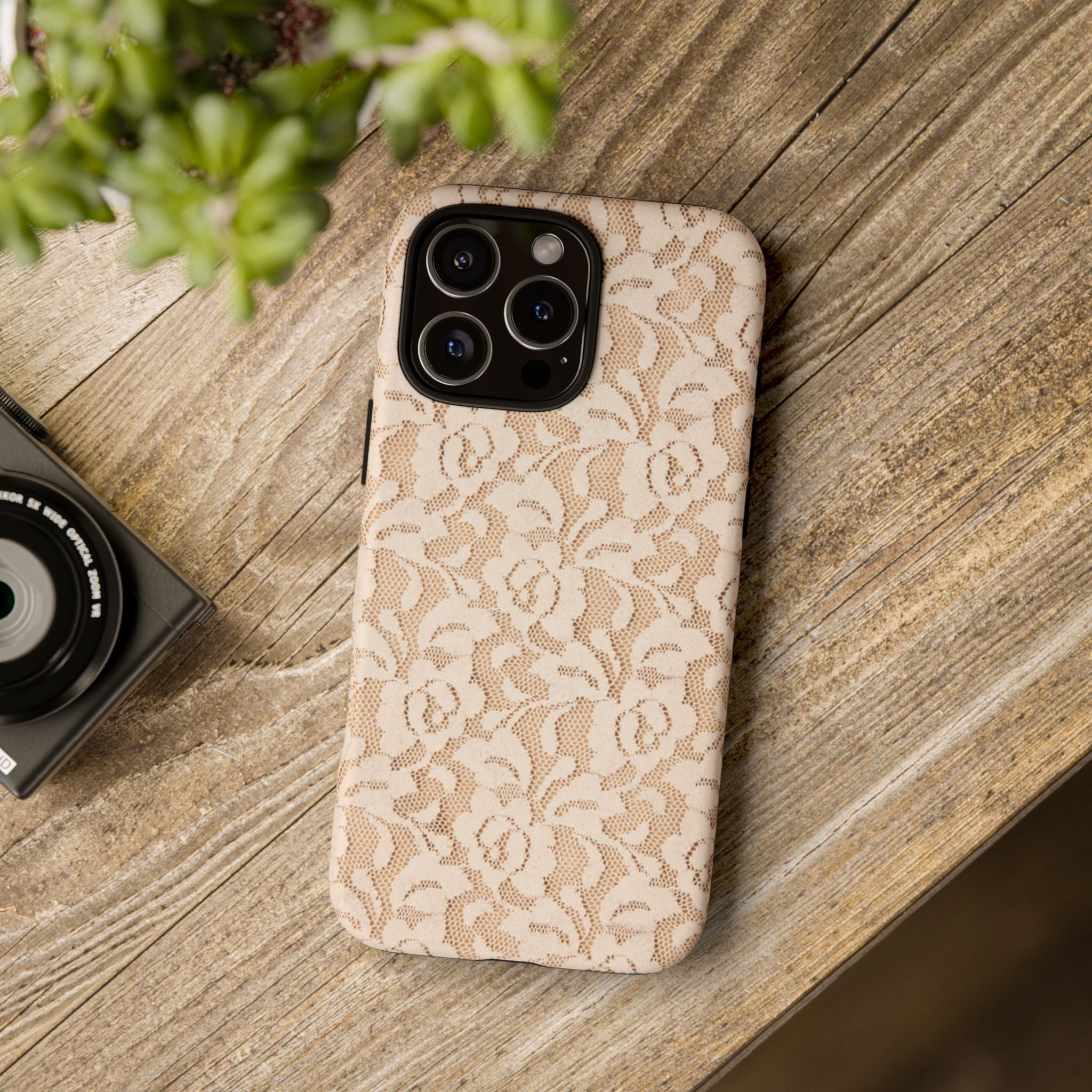 Coastal Toile Tough Case  Available For All iPhone Models