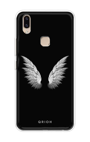 White Angel Wings Soft Cover for Vivo V9