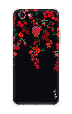 Floral Deco Soft Cover For Oppo F7