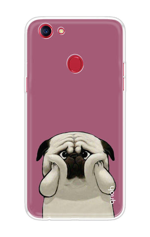 Chubby Dog Soft Cover for Oppo F7