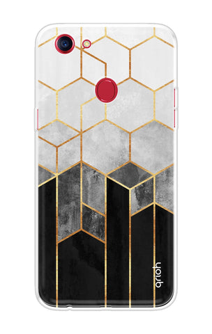 Hexagonal Pattern Soft Cover for Oppo F7