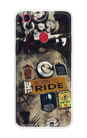 Ride Mode On Soft Cover for Oppo F7