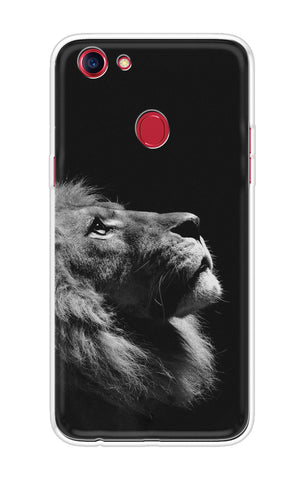 Lion Looking to Sky Soft Cover for Oppo F7