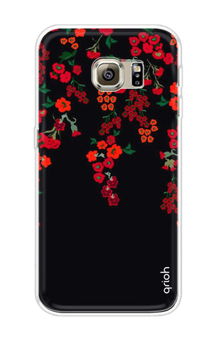 Floral Deco Soft Cover For Samsung S6 Edge