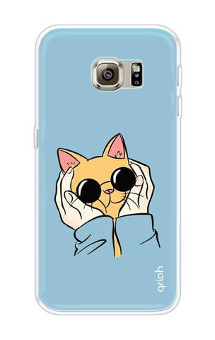 Attitude Cat Soft Cover for Samsung S6 Edge