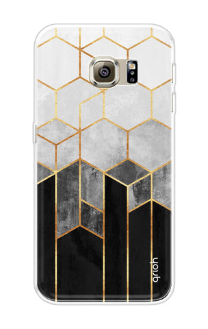 Hexagonal Pattern Soft Cover for Samsung S6 Edge
