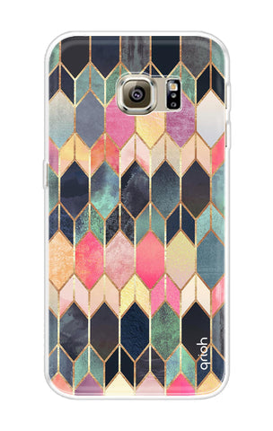 Shimmery Pattern Soft Cover for Samsung S6 Edge