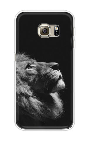 Lion Looking to Sky Soft Cover for Samsung S6 Edge