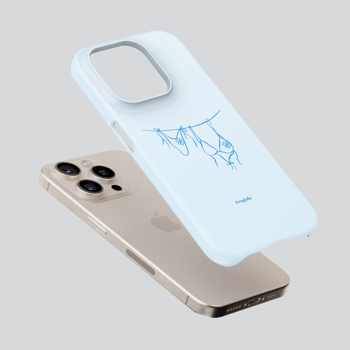 Blueberry Premium Tough Shining Phone Case (Double Layer) Available For All iPhone Models