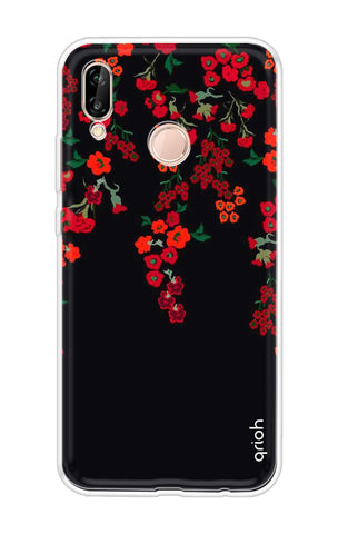 Floral Deco Soft Cover For Huawei P20 Lite