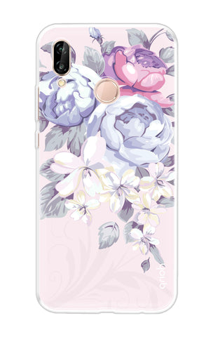Floral Bunch Soft Cover for Huawei P20 Lite