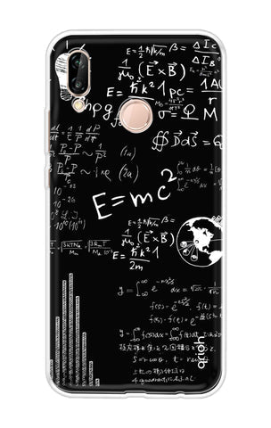 Equation Doodle Soft Cover for Huawei P20 Lite
