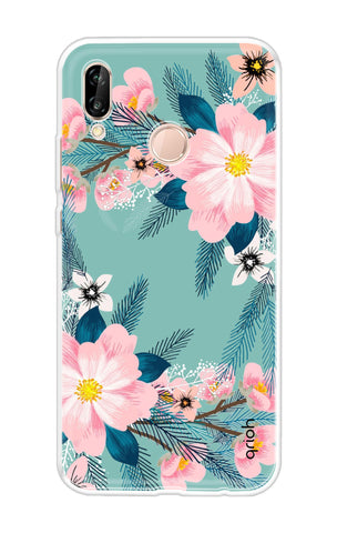 Wild flower Soft Cover for Huawei P20 Lite