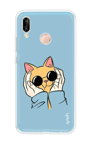 Attitude Cat Soft Cover for Huawei P20 Lite