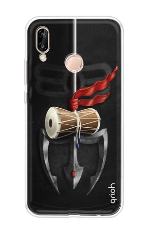 Mahadev Trident Soft Cover For Huawei P20 Lite