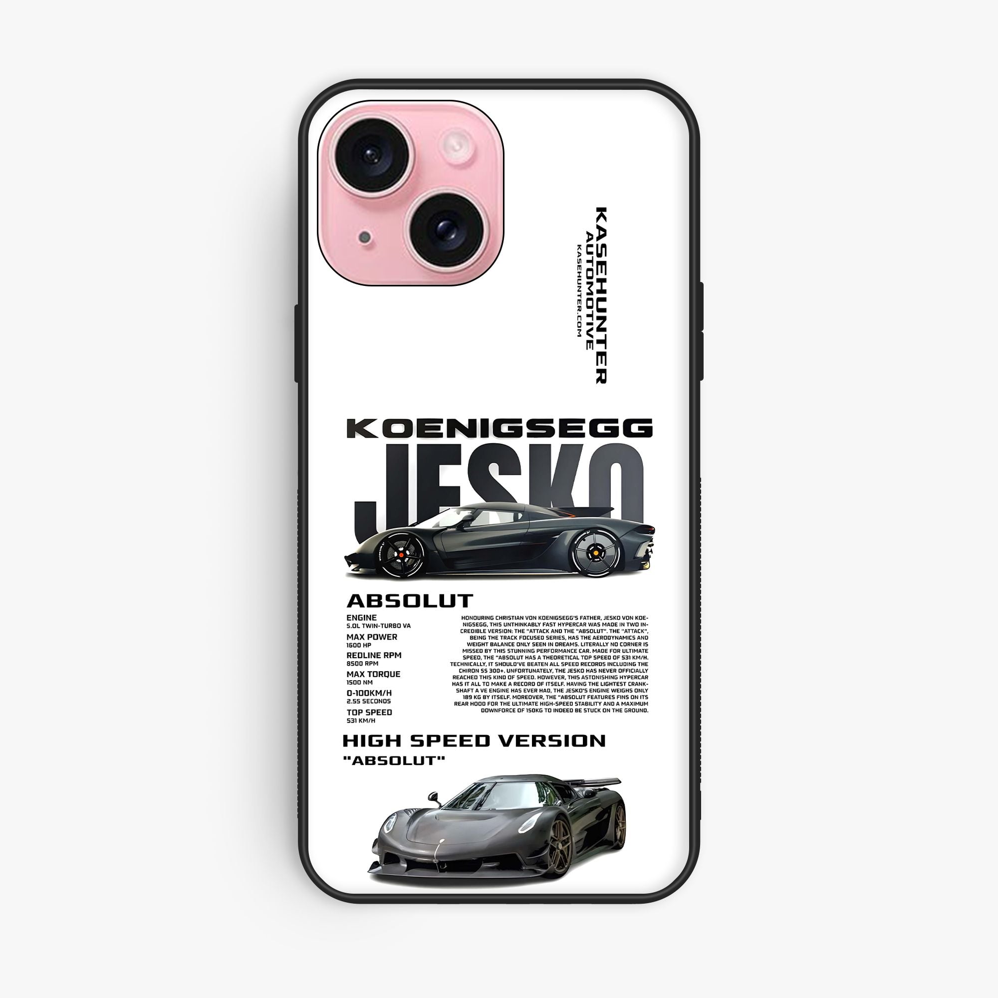 iPhone 15 Plus - Wallpaper 164 - Premium Printed Glossy Phone Case