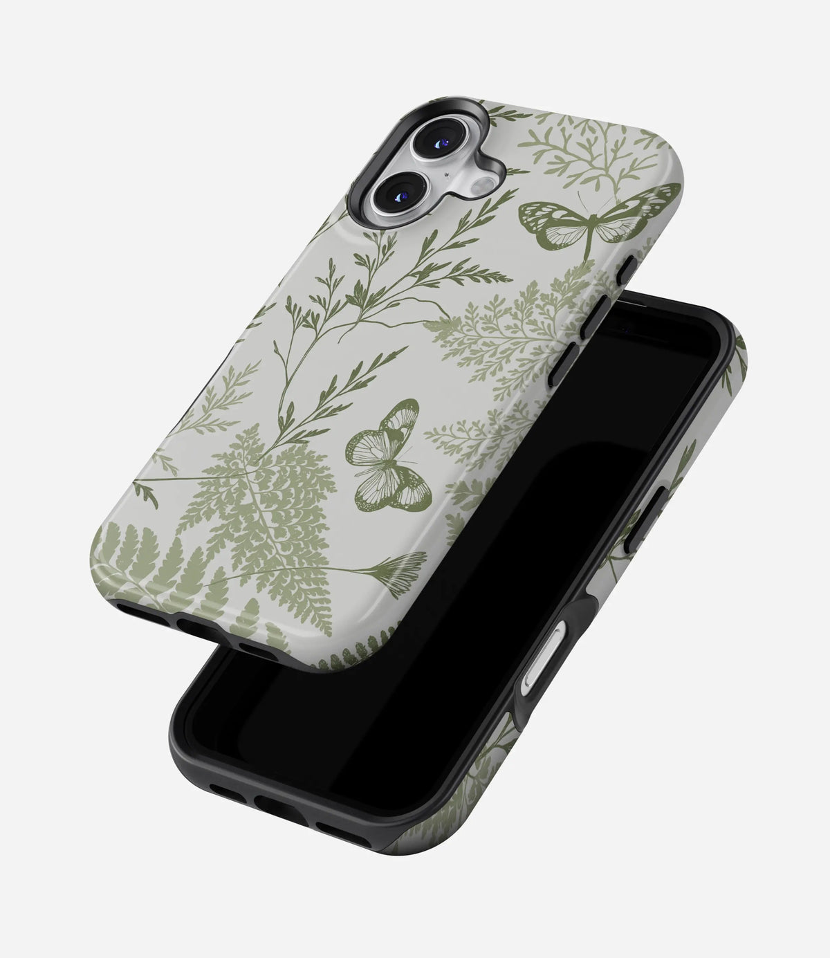 Botanic Breeze Premium Tough Shining Phone Case (Double Layer) Available For All iPhone Models