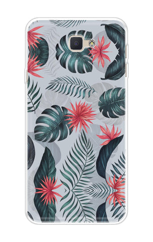 Retro Floral Leaf Soft Cover for Samsung J7 NXT