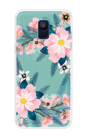Wild flower Soft Cover for Samsung A6