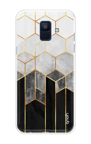 Hexagonal Pattern Soft Cover for Samsung A6