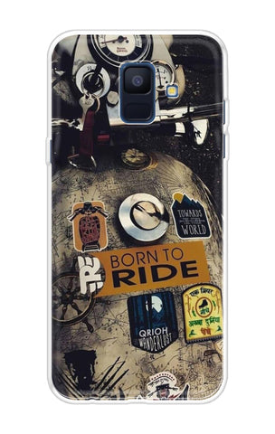 Ride Mode On Soft Cover for Samsung A6