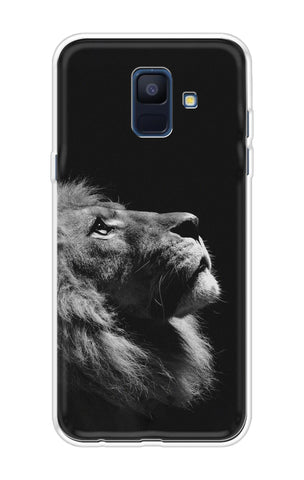 Lion Looking to Sky Soft Cover for Samsung A6