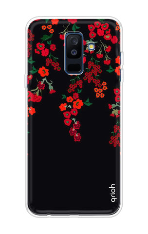 Floral Deco Soft Cover For Samsung A6 Plus