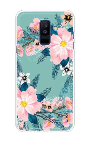 Wild flower Soft Cover for Samsung A6 Plus
