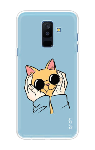Attitude Cat Soft Cover for Samsung A6 Plus