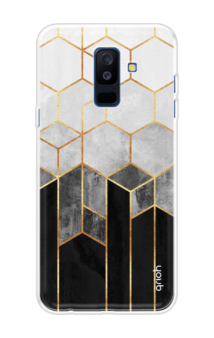 Hexagonal Pattern Soft Cover for Samsung A6 Plus