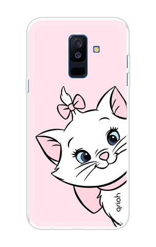 Cute Kitty Soft Cover For Samsung A6 Plus