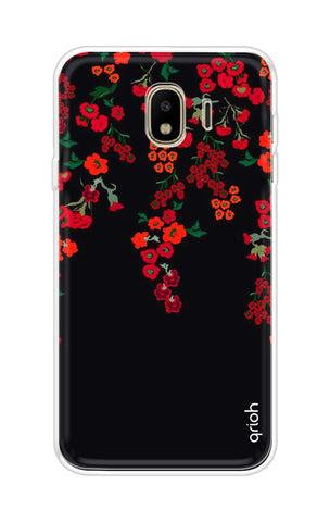 Floral Deco Soft Cover For Samsung J4