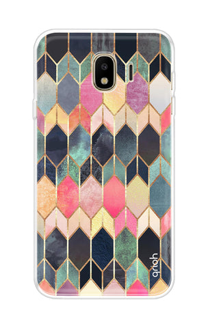 Shimmery Pattern Soft Cover for Samsung J4
