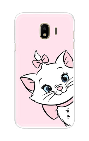 Cute Kitty Soft Cover For Samsung J4